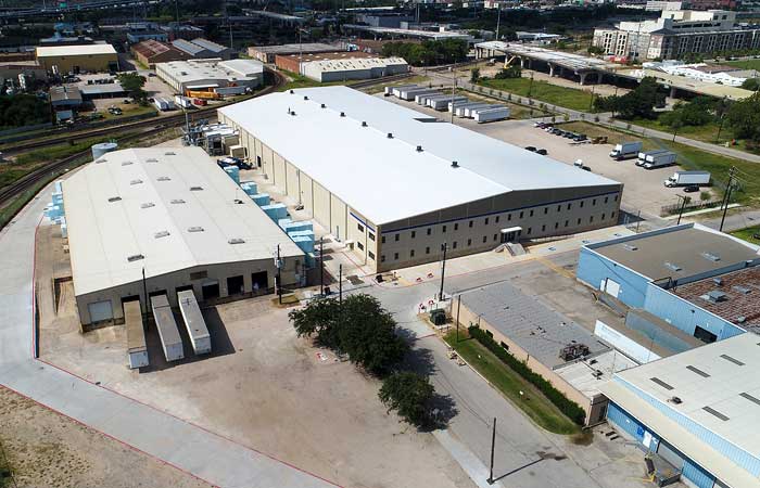 Houston foam industrial building